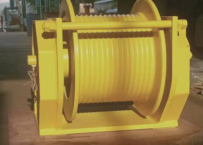 China O único cilindro 10 Ton Hydraulic Winch, guincho hidráulico de 20000 libras para o porto do estaleiro sulcou à venda