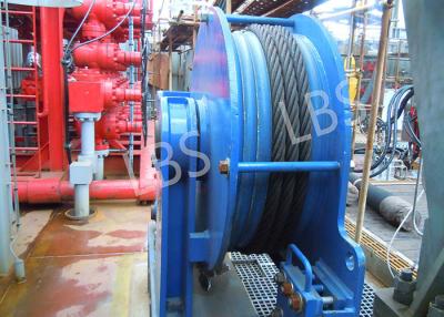 China 30 Ton Double Drum Electric Wire Seilwinde-Maschine mit spulendem Gerät zu verkaufen