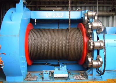 China Rojo del torno de Lebus 900m m Dia Drum Wire Electric Rope para la construcción en venta