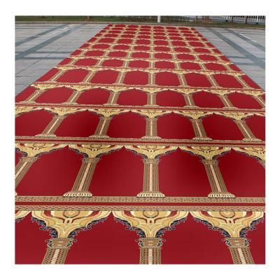 China Washable Hot Selling Abric 20 People Abric musjid islamic prayer mat rug rug for mosque for sale