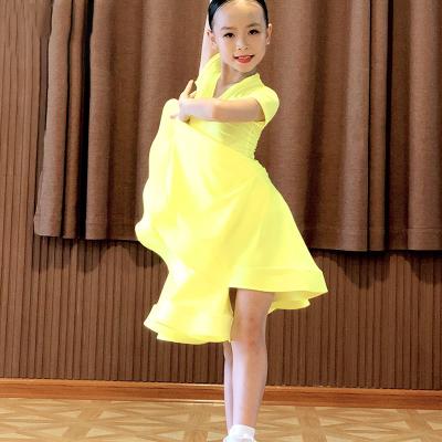 China Dresses Ballroom Dress Competition Dress With Fringe Ballroom Salsa Samba Rumba Tango Latin Dance Dress for sale