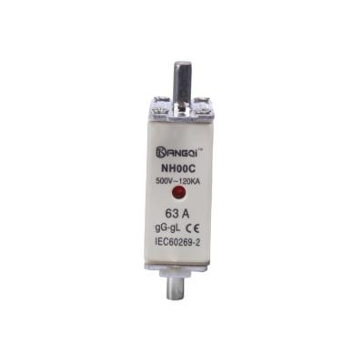 China LOW VOLTAGE NH Series Dual Fuse Indicator Link & Dual nt00 Indicator with NH00-NH4 gG 500v-120KA (TUV, CE, CB, RoHS) for sale