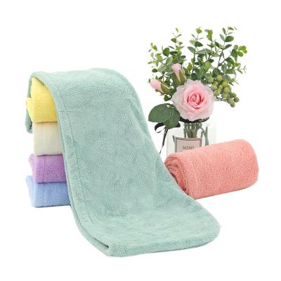 China QUICK-DRYING Women's Fleece Dry Hair Toe Absorbent Coral Cap Quick-drying Thickening for sale