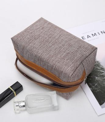 China Wholesale Men's Cosmetic Bag Eco-friendly Portable Popular Makeup Bag Storage Bag Makeup Bag for sale