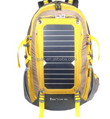 China Sunpower waterproof solar bag solar backpack for laptop /cellphone/power bank for sale