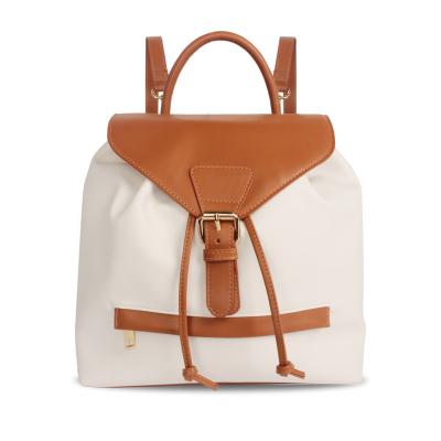 China Waterproof Women Backpack Purse PU Shoulder Bag Fashion Anti-theft Leather Ladies Satchel Casual Bags for sale