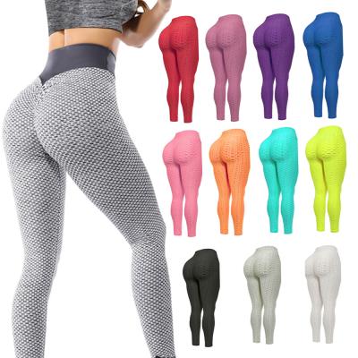 Κίνα Breathable LOGO Women Leggings OEM Custom Service Printing Color tiktok yoga pants with pockets προς πώληση