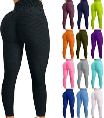 중국 Breathable Sports Girls Winter High Waist Yoga Pants Butts Crack! crack! TikTok spats for women 판매용