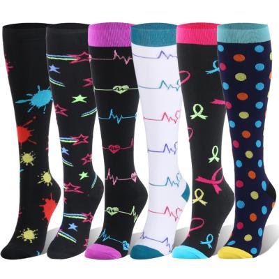 중국 Wholesale Antibacterial Elite Varicose Veins Compression Socks Amazon Women Athletic Socks For Performance Recovery Sports 판매용