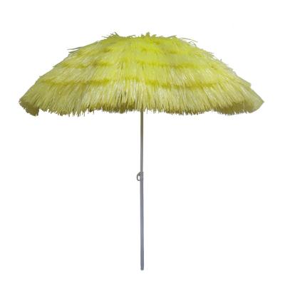 China Guaranteed Customized Special Quality 6FT Hawail Beach Umbrella Straw Cheap Umbrella for sale