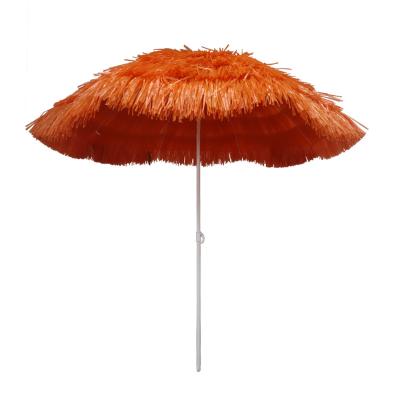 China Factory Price Special Customized Outdoor Straw Umbrella Parasol Handmade Beach Umbrella for sale