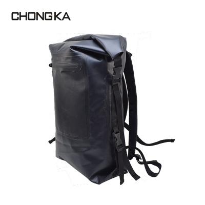 China New Outdoor Sports 30L 40L 50L 60L 100L 2022 Waterproof Backpack Dust Proof PVC Custom Travel Camping Backpack Waterproof Bag For Hiking for sale