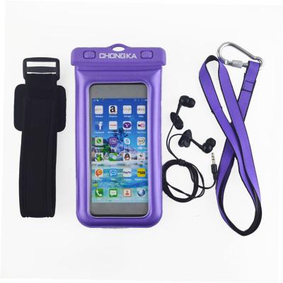 China Wholesale Waterproof Dustproof Sandproof Sports Arm Band Swim Phone Waterproof Filter Mounts for sale