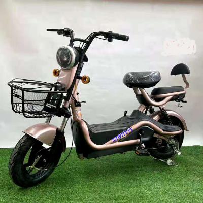 China Aluminum Alloy China Electric Bike Electric Motorbike 500W Full Suspension Lithium Battery For Adults for sale