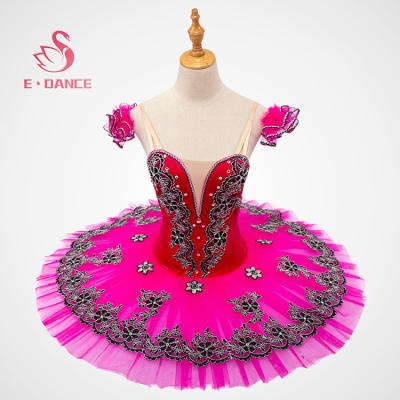 China Wholesale Custom Handmade Women Professional Ballet Tutus Red Ballet Tutus Ballerina Girls Professional Ballet for sale