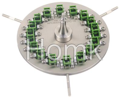 China SC FC ST LC MPO MTP MTRJ E2000 MU DIN ECT Connector APC8000 Fiber Polishing Fixture (SCAPC-18) for sale