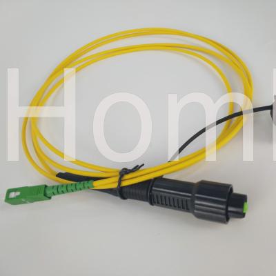 China Waterproof PVC Huawei Fiber Optic With SC/APC 3.0mm Fiber Connector FTTA Patch Cord for sale