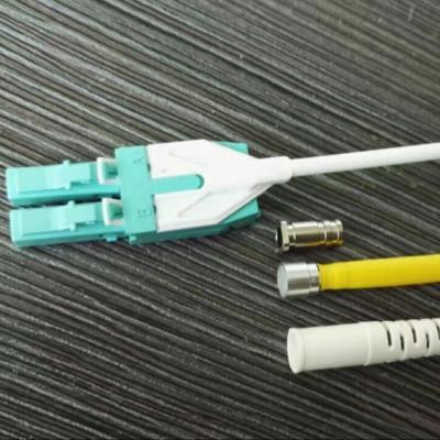 China LC Unitboot / Uniboot Duplex Switchable Fiber Optic Patch Cord Connector Fiber Optic Connector for sale