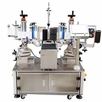 China LM-806 semi automatic double side food labeling machine for sale