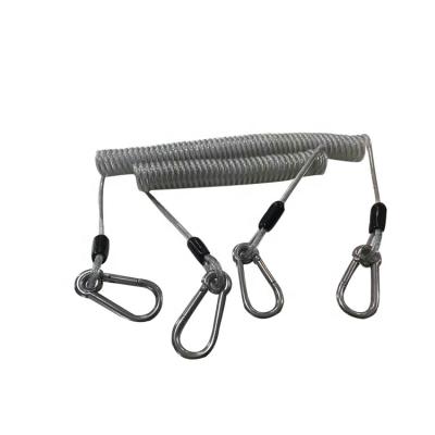 China China Professional Stainless Steel Cable Hanging Kits Press Steel Wire Clamp Rope for sale