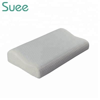 China Cool Contour Massage Anti-Apnea Wave Shape Gel Memory Foam Orthopedic Elastic Pillow for sale