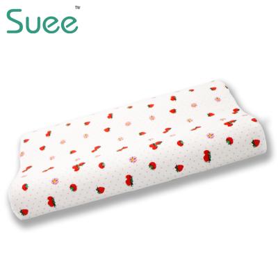 China New Design Anti-Apnea Cutout Neck Massage Travel Memory Foam Pillow for sale