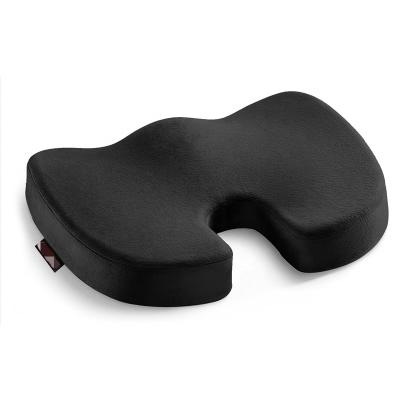 China Orthopedic Cushion Anti-Decubitus Coccyx Meditation Memory Foam Car Ventilated Cushion for sale