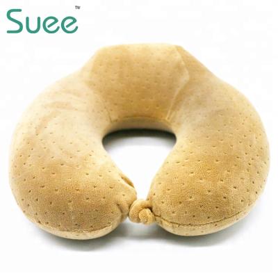 China Massage Car Neck Rest Pillow Travel Pillow Solid Neck Health Care U Shape Cervical Pillow for sale