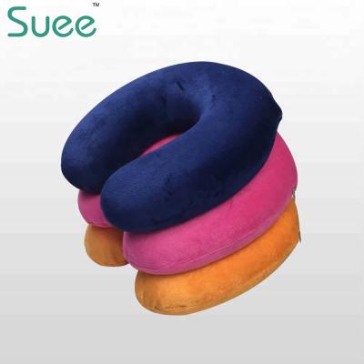 China Anti Snore Memory Foam Travel Neck Pillow for sale