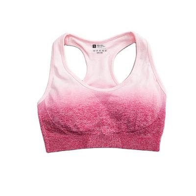 China Low MOQ Breathable Women Sports Saxy Ladies Fitness Hot Yoga Bra Workout Seamless Tops Gym Yoga Set 3 Pieccs Trajesde Yoga Sports Invest for sale