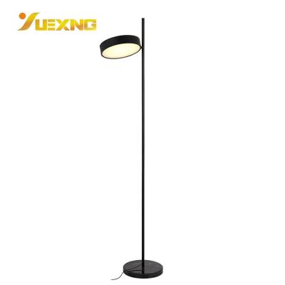 China 2019 Fashion Modern Round Metal Floor Spot Light Industrial Popular Slim Lighting for sale