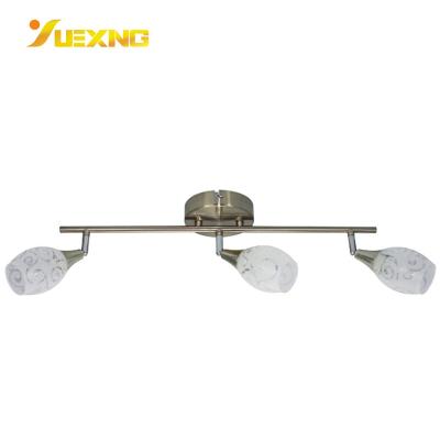 China Modern Modern Hotel Professional Nordic Pattern Round Spot Light COB Ceiling LED Indoor Glass Spotlight for sale