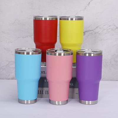 China Amazon Stocked Custom Stainless Steel Tumbler Thermos Vacuum Insulated Double Wall Tumbler 30 oz for sale