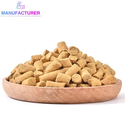 China Freeze Dried Viable Treats Chicken Breast Pet Snacks Salmon Fish Cubes for sale