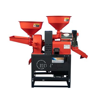 China Farms Chuanggong Stainless Steel 6N40-9FC20 Combined Portable Rice Mill Machine With Home Use Flour Mill for sale