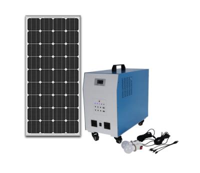 China Home Portable Solar Generator With Completed Panel Set 1000watts for sale