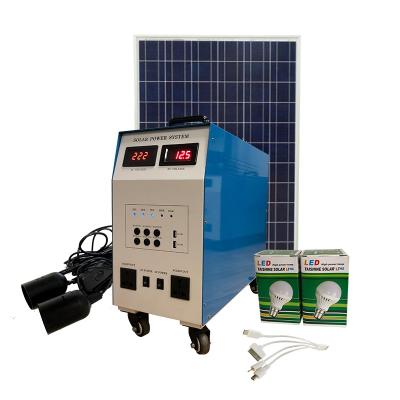 China Shenzhen home factory ac/dc solar power system with DC12V & USB5V & AC220V output for sale