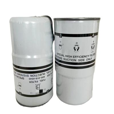 China Efficient Engine Filtration System New Fuel Filter 600-319-4540 6003194540 For Komatsu PC400-8 PC430-8 Excavator for sale