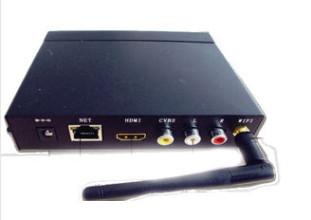 China High Definition Digital Signage Media Player Box Black / Advertising Media Player for sale