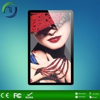 China Super Slim narrow border 4G Digital Signage display 400cd/m2 Brightness for sale