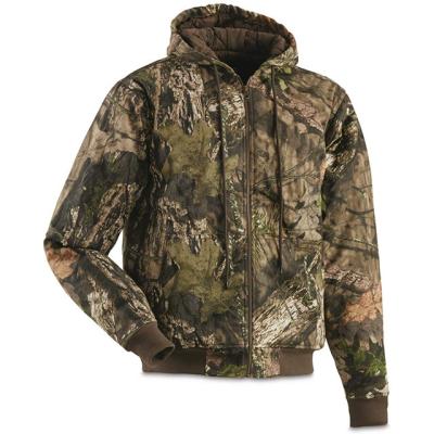 China Camouflage Rainwear Waterproof Shearling Camouflage Striped Men Hunting Jacket for sale