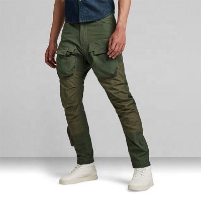 China 3D Nylon/Cotton Nylon/Cotton Pocket Straight Cargo Mid Waist Tactical Pants for sale