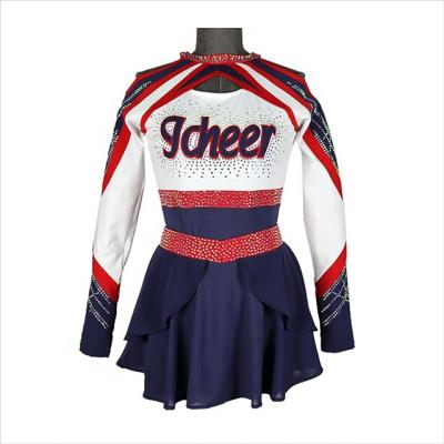 China Plus Size Plus Size NaLu Hot Youth Custom Cheer Costume Sexy Cheerleading Uniform for sale