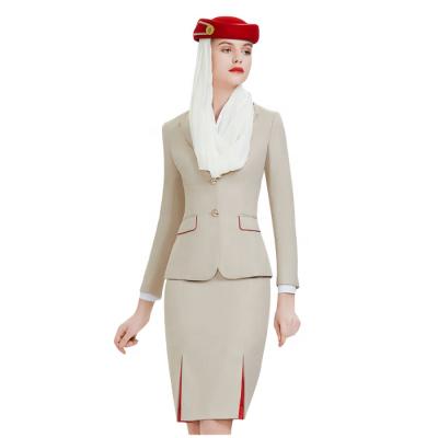 China NALU Airline Good Quality Airline Stewardess Uniform Other Airline Stewardess Uniforms for sale