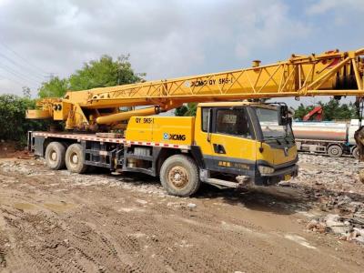 China 25 Ton Used Truck Crane Hoist Crane 2014 XCMG Folding with 6 Months After-sales Service for sale