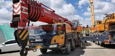 China Sany 100 Ton Second Hand Mobile Crane for Hoisting Maximum Lifting Height 40m for sale