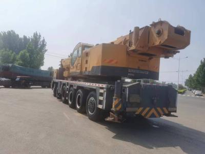 China Kranen met vijf armen, kraan met griffier, kraan 2010 Kranen van 100 ton, gebruikte vrachtwagenkraan voor de bouw Te koop