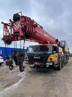 Chine 2017 Sany utilisée de l'équipement lourd grue mobile 80 tonnes grue de camion avec fonction de pliage à vendre