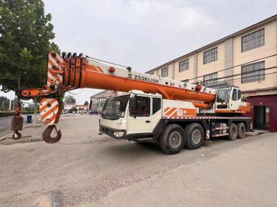 China 2015 Zoomlion 80t Used Mobile Crane Truck Crane Folding Shaft Number 4 Sell Used Crane for sale