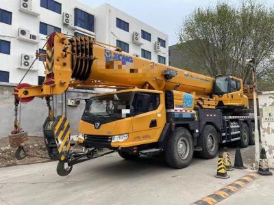 China Folding Orange 80t 100t Truck Crane Mobile Crane Pick up Equipments Construction Machine for sale